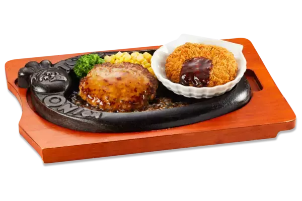 「1000円以下で大満足！ライス＆カレー食べ放題のハンバーグランチが値下げ」の画像