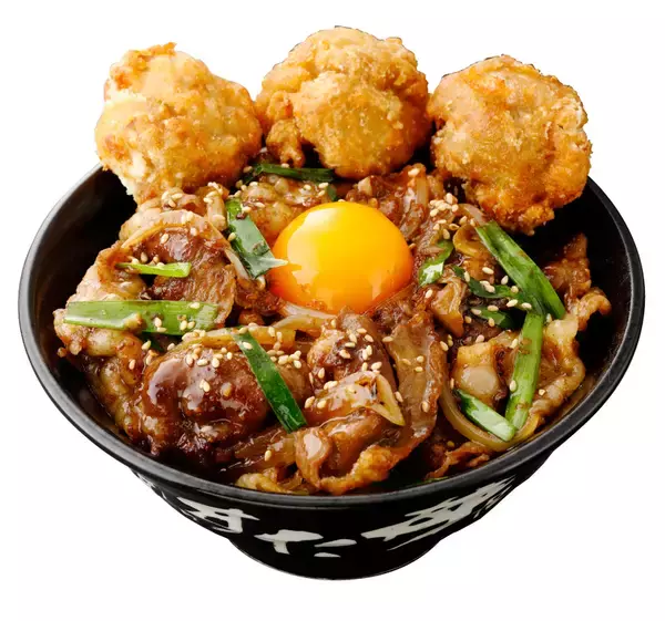 「牛×豚で肉200g！「肉W盛り！究極の焼肉丼」本日スタート」の画像