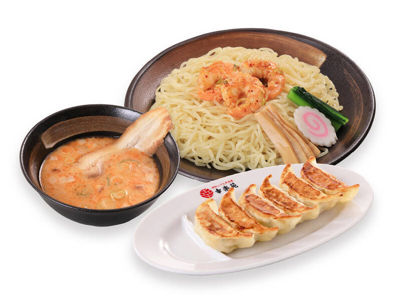 幸楽苑、麺1.5玉「エビ味噌つけ麺」70円～150円お得なセットも