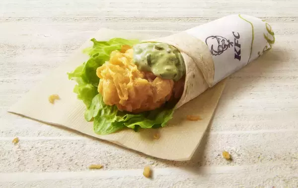 KFCのツイスターから新定番「バジルレモンツイスター」が登場！