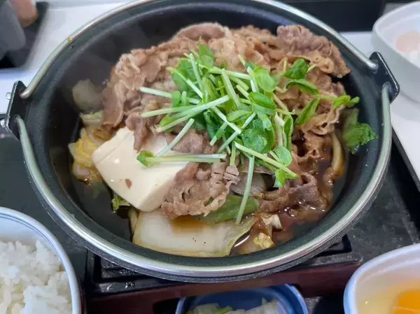 「【鍋祭】吉野家「牛すき鍋膳」はご飯おかわり無料！今なら10％オフだってよ」の画像