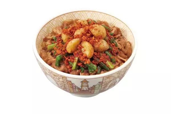 「スタミナ爆発！すき家「ニンニクの芽牛丼」復活、ダブル＆トリプルニンニクも」の画像