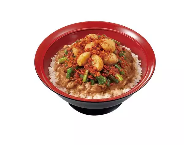 「スタミナ爆発！すき家「ニンニクの芽牛丼」復活、ダブル＆トリプルニンニクも」の画像