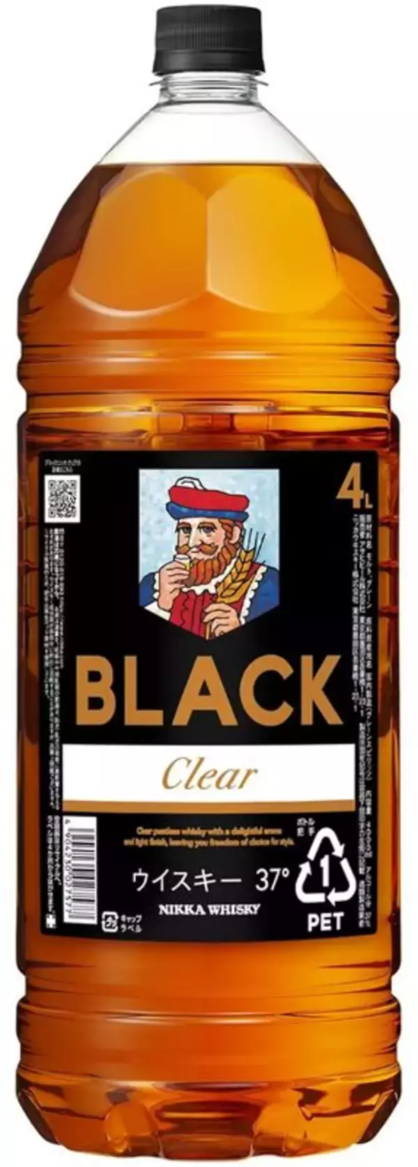 4Lのウイスキーをどーんと確保！ 「ブラックニッカ クリア」がAmazonタイムセールで12％オフ