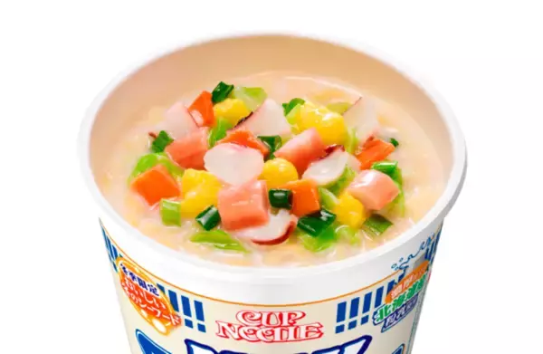 「カップヌードルから冬のお楽しみ！「濃厚ミルクシーフードヌードル」が今年も」の画像