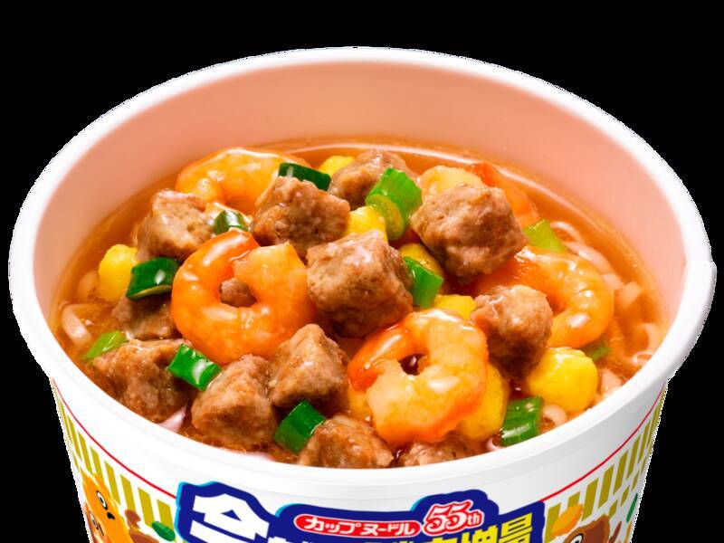 やった！カップヌードル「謎肉orカニカマ」55％増量の「今だけ」シリーズ発売