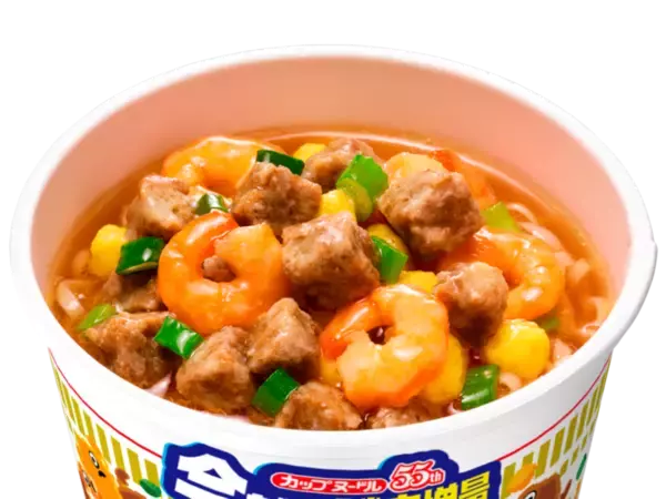「やった！カップヌードル「謎肉orカニカマ」55％増量の「今だけ」シリーズ発売」の画像