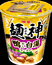 「明星 麺神」から話題の鴨だし！濃厚「鴨だし白湯ラーメン」登場