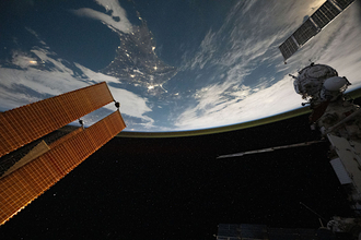 ISS（国際宇宙ステーション）からみた夜の地球　4Kタイムラプス映像（2026年4月30日撮影）