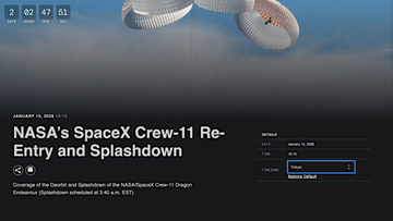 油井亀美也さん、ISS（国際宇宙ステーション）からの帰還関連のライブ配信情報