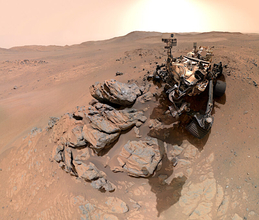 着陸以来最西端の地で撮影された火星探査車パーサヴィアランスの最新自撮り画像