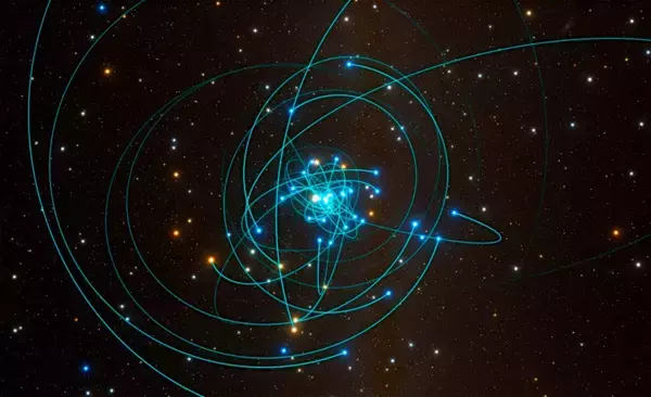 超巨大ブラックホール周辺に密集して高速運動する星の運命は？