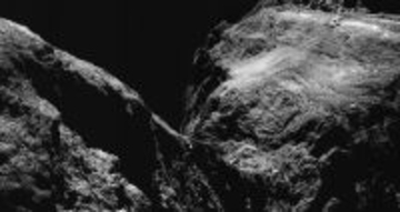ロゼッタ探査機がとらえたチュリュモフ・ゲラシメンコ彗星（2016年5月15日撮影）