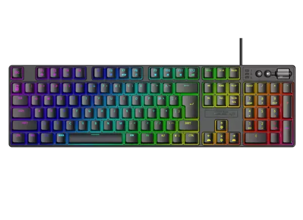 「パソコン工房より、RGBバックライトを搭載したテンキー付きのフルサイズメカニカルゲーミングキーボード販売開始」の画像