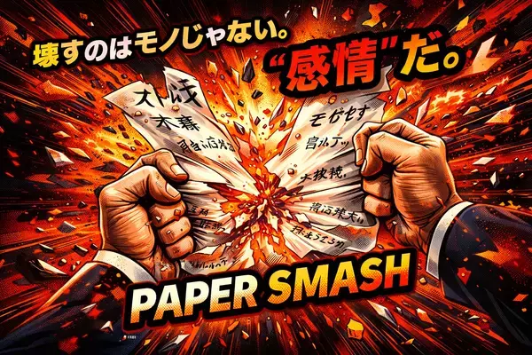 「そのストレス、書いて壊せ！！」物壊しBREAK ROOMで新サービススタート！