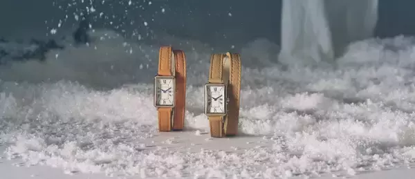 MATOW（マトウ）　- Tsuki Collection 新作腕時計 – 2重レザーストラップで纏う、月のしなやかな気配 「月華/ダブルターン」発売