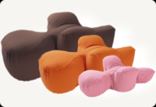 繰り返し洗えて、リラクッションをいつまでも清潔にリラクッション用カバーの新色が新登場