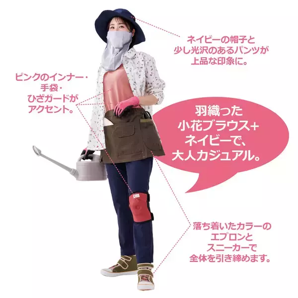 「毎日の畑コーデがもっと楽しくなる！　「のらスタイル通信」2026年春夏号を発行　新ブランド「LACQ」も登場」の画像