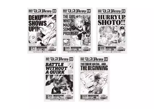 「「堀越耕平『僕のヒーローアカデミア』原画展」東京・大阪ではチケットが完売した大注目の展覧会が、今春、ついに九州・福岡で待望の開催！福岡会場から発売される新グッズとチケット情報を解禁！！」の画像