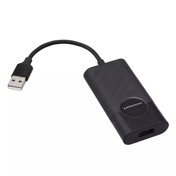 「MAXWINからカーディスプレイオーディオでYouTubeなどのネット動画がテレビキャンセラー無しで楽しめるメディアアダプターが登場！」の画像