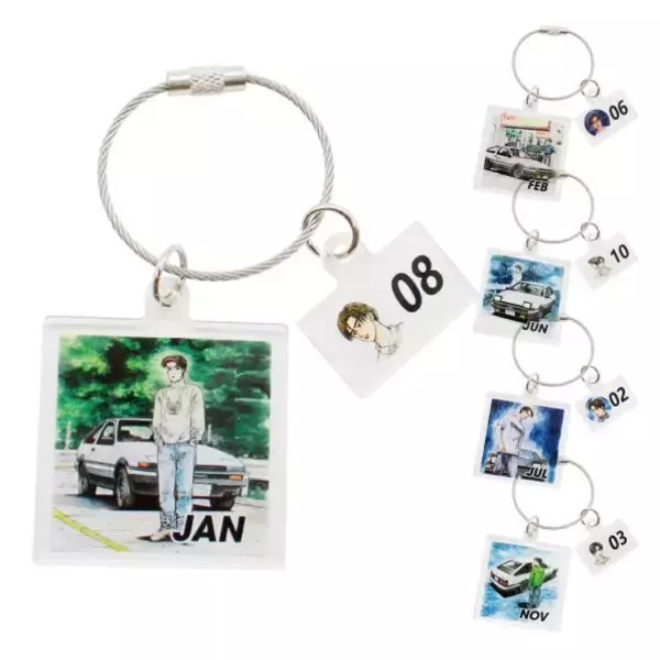 「『頭文字D』”365日 お誕生日キーチェーン”が、「大阪オートメッセ」に限定登場！（大阪初登場）」の画像