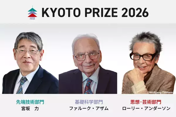 第41回(2026)京都賞受賞者決定