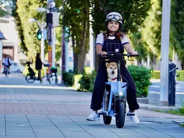 「愛犬と旅する電動バイク「Doggie」に特定小型原付モデルが登場！11月1日CAMPFIREにて先行プロジェクト開始！」の画像