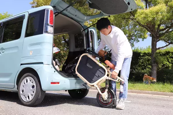 「愛犬と旅する電動バイク「Doggie」に特定小型原付モデルが登場！11月1日CAMPFIREにて先行プロジェクト開始！」の画像