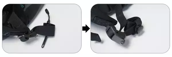 「【2027年度入学用】登山リュックの技術を応用した「エルゴランセル」スタンダードモデルを改良、肩紐テープの操作性を向上」の画像