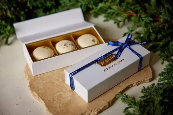 エシレ・ラトリエ デュ ブール ＜麻布台ヒルズ＞から、ホリデーシーズン限定マカロン「カドー ドゥ ノエル」が期間限定で新登場　2025年12月1日（月）～