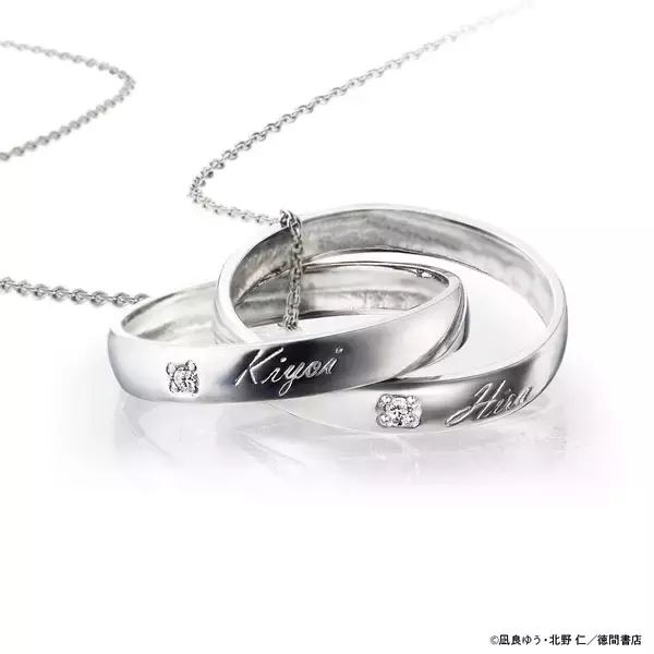 「重なり合うリングに映し出される『美しい彼』の世界。＜美しい彼 ダブルリングネックレス＞新発売！」の画像