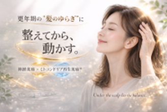 更年期世代の女性の“7割が感じる髪の悩み”に新提案