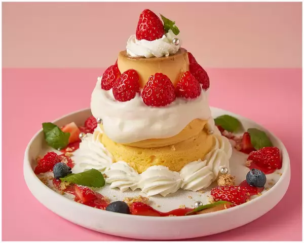 「＜静岡＞たまご専門店TAMAGOYAのストロベリーフェアついに開幕！いちごのキャンドルタワーは晴れの日お祝いにもピッタリ！旬の静岡県産いちごと共に素敵な冬時間をお届け」の画像