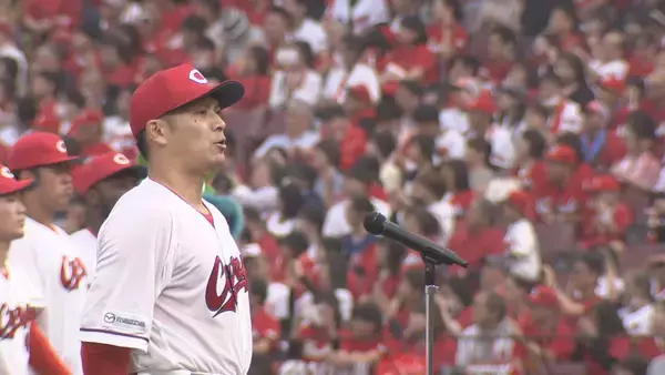 「【フロントドア】現役引退を決断した田中広輔さんがスタジオ生出演！」の画像