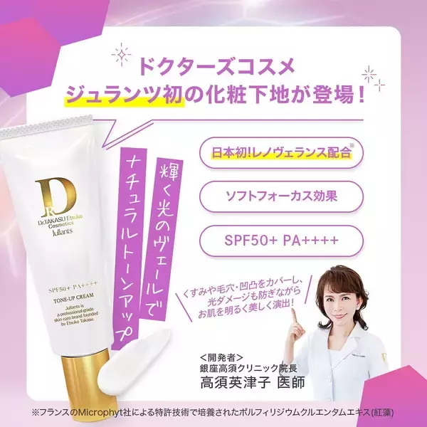 高須クリニック発ドクターズコスメ「ジュランツ」シリーズの「トーン 