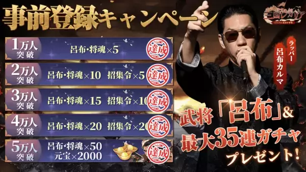 「新作「三国レガリア」が1月29日にリリース！オープン記念キャンペーンを実施中！」の画像