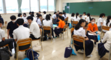 近大附属福岡高校がオープンスクールを開催　中学1・2年生を対象に初開催し、在校生による個別相談会等を実施