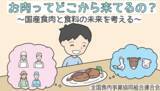 「お肉ってどこから来てるの？～国産食肉と食料の未来を考える～食育「パラパラ漫画動画」公開」の画像2