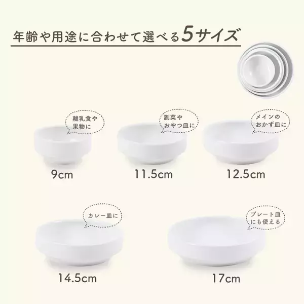 「子どもの「自分で食べたい」を叶える。累計販売数28万個を突破した「すくいやすい食器」」の画像