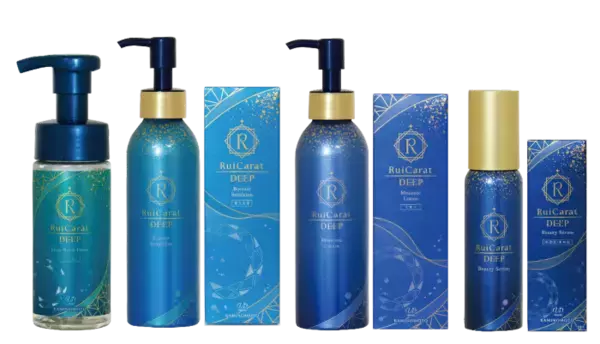 近畿大学×加美乃素本舗　共同開発スキンケアブランド刷新　近大マグロ由来コラーゲン配合「ルイキャラットDEEP」4品を発売