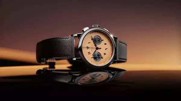 スウェーデン発「CORNICHE」 - 250本限定クロノグラフモデルアラビア語数字が際立つサーモンダイヤル「Mirage Chronograph（ミラージュ クロノグラフ）」登場