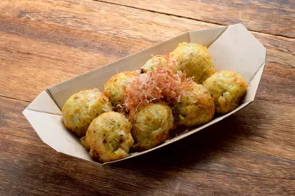 福岡県初！札幌で行列のできるたこ焼きえび焼き屋「なかよし屋」羅臼タコ漁師の浜茹でタコ使用3/11(水)ゆめマート永犬丸店オープン！