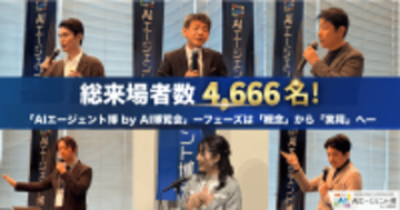 【開催報告】総来場者数4,666名！「AIエージェント博 by AI博覧会」ーフェーズは「概念」から「実用」へー