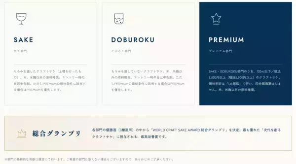「【高輪ゲートウェイ】日本初、クラフトサケの世界大会「WORLD CRAFT SAKE AWARD 2026」開催決定」の画像