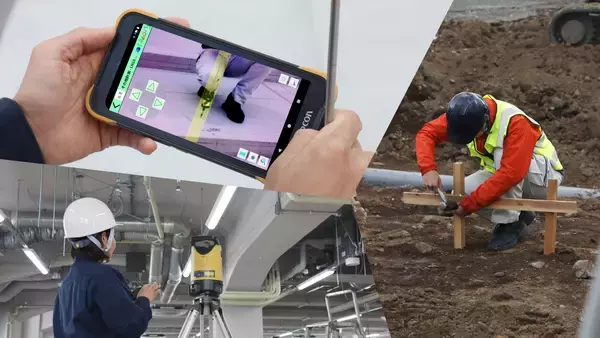 「視準も測定も、直感で。“杭ナビ”シリーズの上位モデル『LN-1000i』を発売」の画像