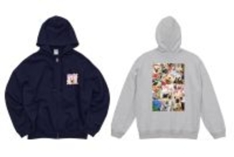 12/12(金)新発売｜写真・名入れ自由のビッグシルエット裏パイル ジップパーカー ― トレンド感も抜群の完全オリジナルモデル