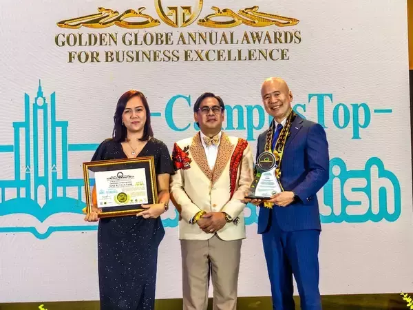 【フィリピン教育界の頂点へ】QQEnglishが、同国で最も栄誉あるビジネス大賞の一つ「Golden Globe Awards」最高賞を受賞。専門家とユーザー双方で「No.1教育品質」と認められました
