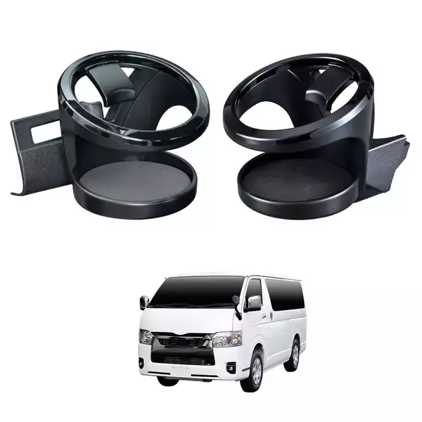 トヨタ「ハイエース」専用設計のドリンクホルダーを発売