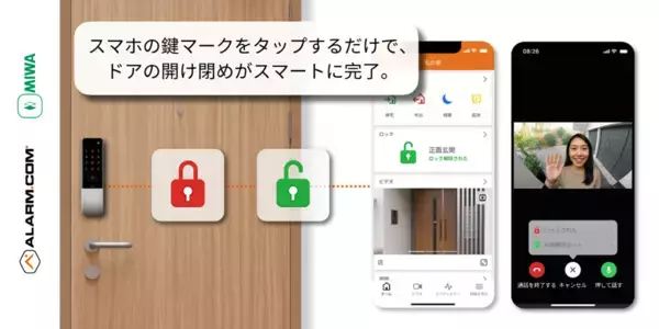 美和ロックとAlarm.comがパートナーシップ締結 AI活用のスマートホームシステムと連携