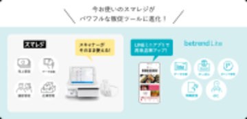 ビートレンド、クラウドPOSレジ『スマレジ』と連携した『betrend Lite for スマレジ』をリリース